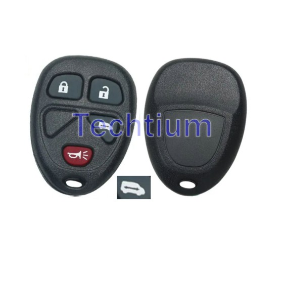 433Mhz FCC:OUC60270 3+1 button remote key for GM,Buick
