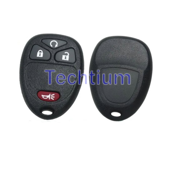433Mhz FCC:OUC60270 3+1 button remote key for GM,Buick