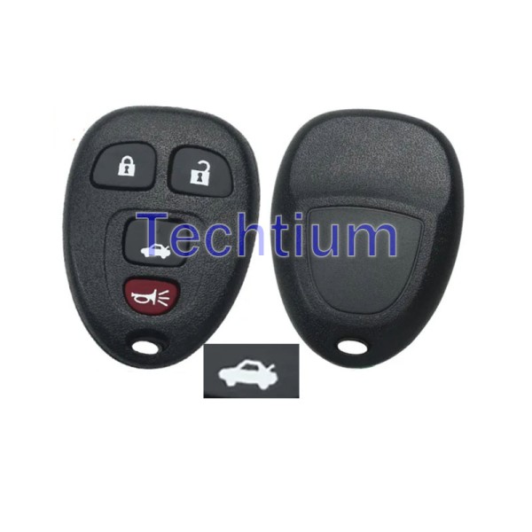 433Mhz FCC:OUC60270 3+1 tombol tombol jarak jauh untuk GM,Buick
