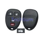 315Mhz FCC:OUC60270 Llave remota de 3+1 botones para GM,Buick