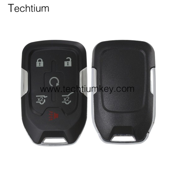 433Mhz 46 chip FCC:HYQ1AA 5+1 button remote key for GMC,Chevrolet