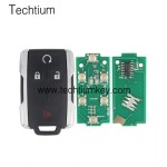 315Mhz FCC:M3N32337100 Llave remota de 3+1 botones para GMC,Chevrolet