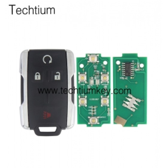 315Mhz FCC:M3N32337100 Llave remota de 3+1 botones para GMC,Chevrolet