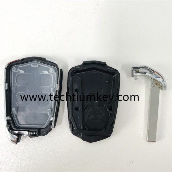 6 botão shell chave remota para Cadillac