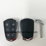 315Mhz FCC:HYQ2AB PN:13580812/13598511 5+1 button remote key for Cadillac