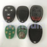 315Mhz FCC:KOBGT04A 5 button remote key for Cadillac