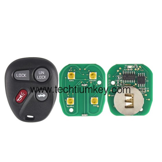 315Mhz FCC:KOBLZAR1XT 4 button remote key for Cadillac