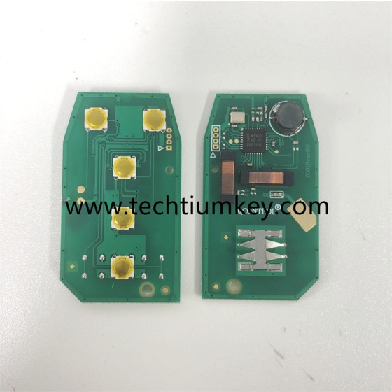 315Mhz ID46(HITAG2) and 7952E chip 5 button remote key for Cadillac