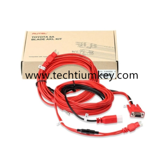 Autel Toyota 8A Non-Smart Key All Keys Lost Adapter Work with APB112 and G-Box2 Work on Camry, Prius, Highlander, Tacoma, Senna, Ralink Non-Smart key all key lost （Follow the instructions and review the wiring diagrams on your Autel IMMO tablet）