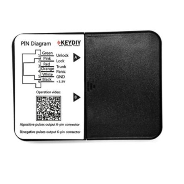KEYDIY KD Remote Universal Interface(6pin) Change Normal Car Key to Flip Remote For BMW Audi Key Style