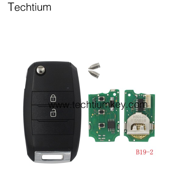 B19 2 button KEYDIY KD Remote
