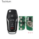 Tombol  B12 3+1 Remote KEYDIY KD