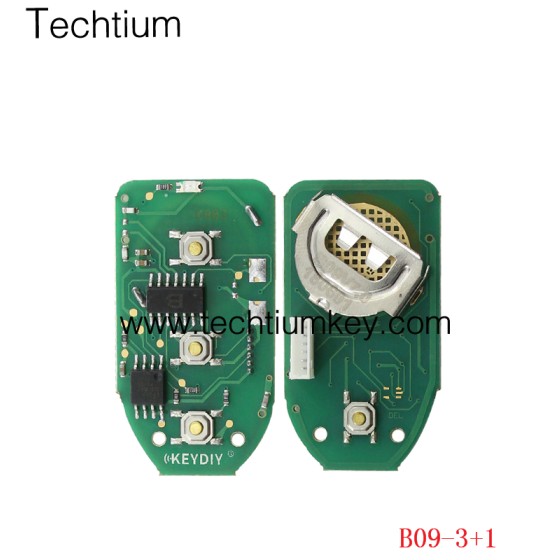 B09-3+1 button KEYDIY KD Remote