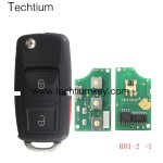 B01 2+1 button KEYDIY KD Remote