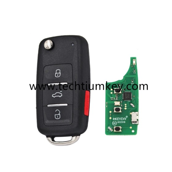 ZB202 4 button KEYDIY KD Remote