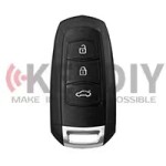 Controle remoto KEYDIY KD com botões ZB45-3