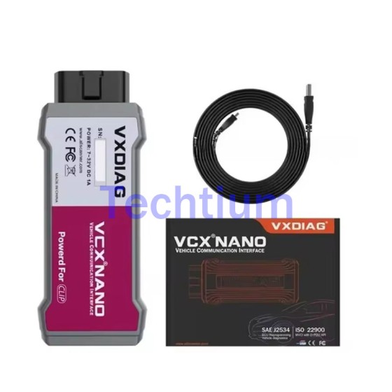 VXDIAG VCX NANO  For Renault USB Version