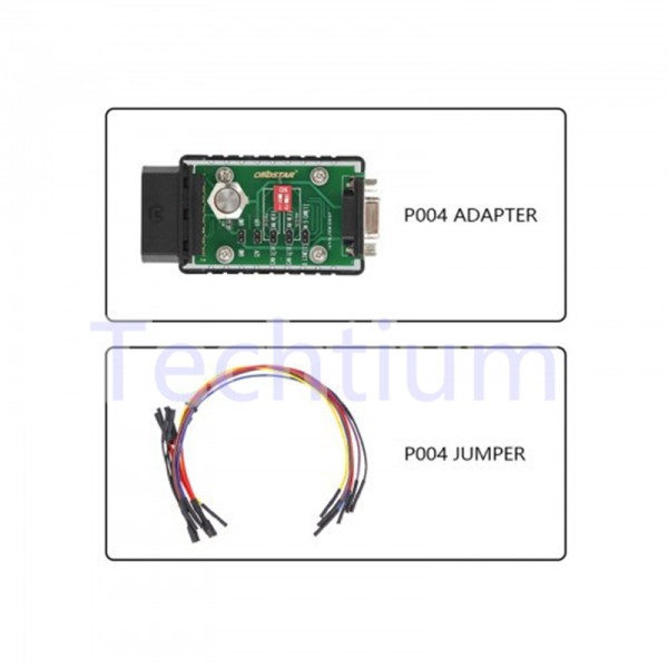 OBDSTAR AIRBAG RESET KIT P004 Adapter + P004 Jumper Covers 38 Brands