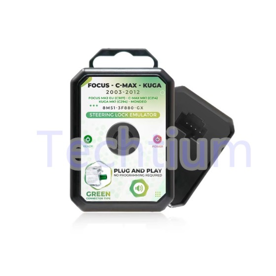 Ford Focus C-Max Kuga Mondeo Emulato Green Connector Type No Programming Required Part Number: 8M51-3F880-GX